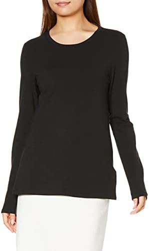 Amazon Essentials Women's Classic-Fit Long-Sleeve Crewneck T-Shirt (Available in Plus Size)