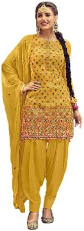 Prija Collection Ready to Wear Indian Pakistani Ethnic Wear Designer Punjabi Salwar Kameez Patiala Suit for Women