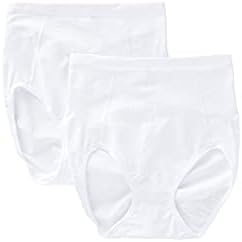 Bali Women’s Shapewear Seamless Ultra Firm Control Brief Fajas 2-Pack DFX245