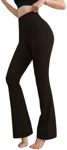 GET-FA Flare Leggings for Women-Bootcut Yoga Pants for Women High Waisted Workout Bootleg Work Pants Dress Pants