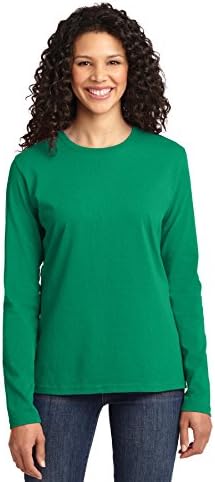Port & Company Women's Long Sleeve 54 oz 100% Cotton T Shirt
