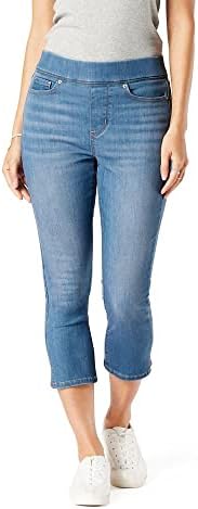 Signature by Levi Strauss & Co. Gold Label Women's Totally Shaping Pull On Capri (Also Available in Plus Size)