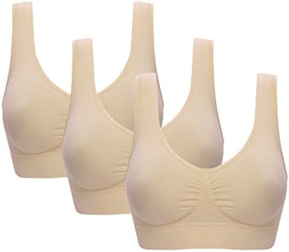 Women's Comfort Workout Sports Bra Low-Impact Activity Sleep Bras