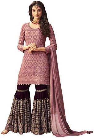 Ziya Women's Collection Indian Pakistani sharara Palazo SuitFor Women MOHINI