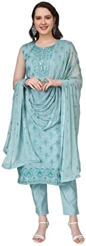 Ashwini Ladies Modal Salwar Suit | Ready-to-Wear India Ethnic Salwar Suit | Indian Ethnic Wear With Chiffon Dupatta