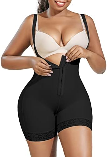 BUXOMFEM Fajas Colombianas Shapewear for Women Tummy Control Full Body Shaper Butt Lifter Waist Trainer Bodysuits Open Bust
