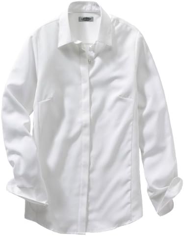 Edwards Garment Women's Batiste Cafe Placket Fashion Yoke Seam Blouse