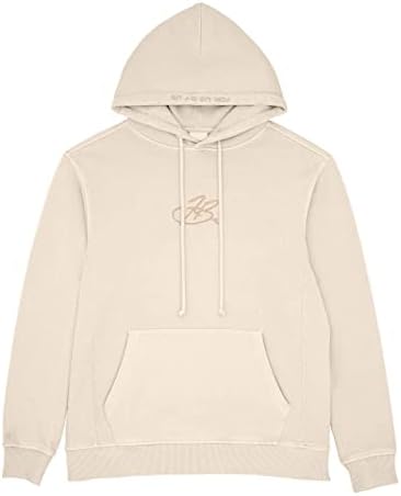 Fubu Khaki Garment Washed Script Hoodie, Large