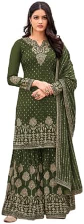 Prija Collection Ready to Wear Indian Party/Wedding Wear Designer Palazzo Salwar Suit for Womens