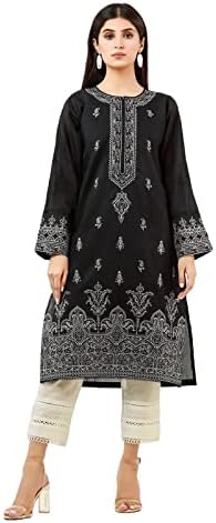 edenrobe Women’s Ready to Wear Shirt – Pakistani Indian Printed & Embroidered Stitched Shirt for Women’s – Ladies 1 PC Kurti