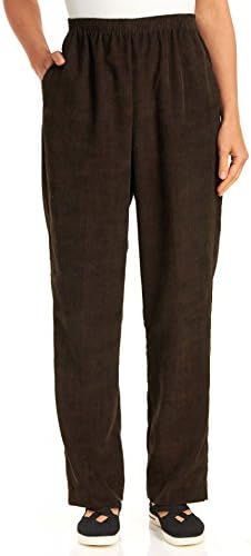 Alfred Dunner Women's Classic Corduroy Pull-on Short Length Pant