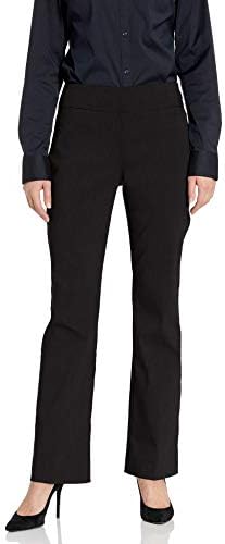 Briggs New York Women's Super Stretch Millennium Barely Boot Pull on Pant