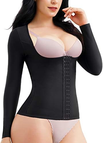 CYDREAM Women Waist Trainer Shapewear Tummy Control Corset Arm Slimmer Body Shaper Post Surgery Compression Top