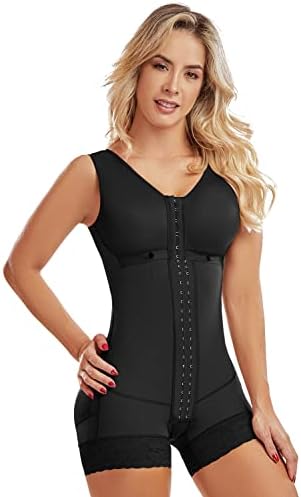 FAJAMIA 0470 Fajas Colombianas Reductoras y Moldeadoras Postparto Body Shaper For Women Post Surgery Compression Garment