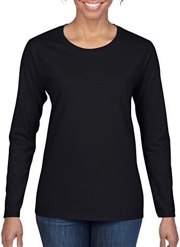 Gildan Women's Heavy Cotton Long Sleeve T-Shirt, 2-Pack