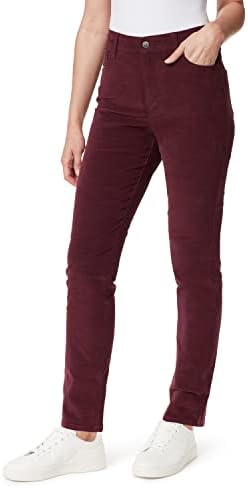 Gloria Vanderbilt Women's Petite Amanda Corduroy Slim High Rise Pant