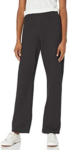 Hanes Women’s EcoSmart Fleece Petite Sweatpants, Open Bottom Sweatpants, Petite, 28.5''