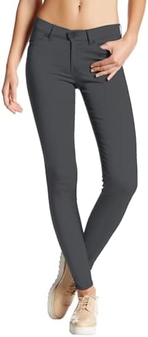 Hybrid & Company Womens Hyper Ultra Stretch Comfy Boot Cut and Skinny Leg Work Casual Pants