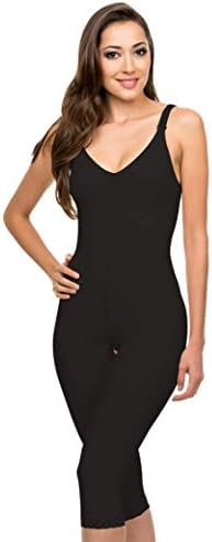 Isavela 2nd Stage Body Suit Below Knee Length Plastic Surgery Compression Garment W/Bra (BB06)