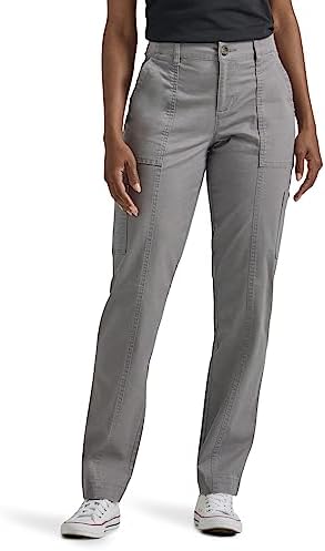 Lee Women's Petite Ultra Lux Comfort with Flex-to-go Utility Pant