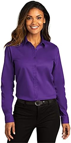 Port Authority Ladies Long Sleeve SuperPro ReactTwill Shirt. LW808