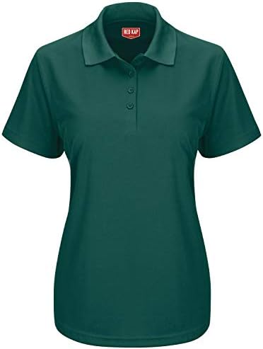 Red Kap Women's Short Sleeve Performance Knit Pocketless Core Polo