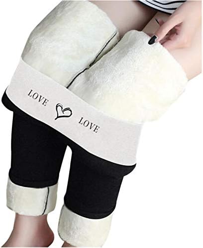 Women Thermal Underwear Pants Fashion Casual Women Printed Ladies High Waist Keep Warm Long Pants Girl Long